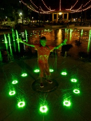  Dancing in the fountain
