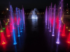  Washington Park Fountain in the historical Over The Rhine neighborhood