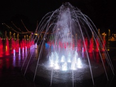  Washington Park Fountain by night